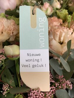 Nono Nieuwe woning ! Veel geluk !